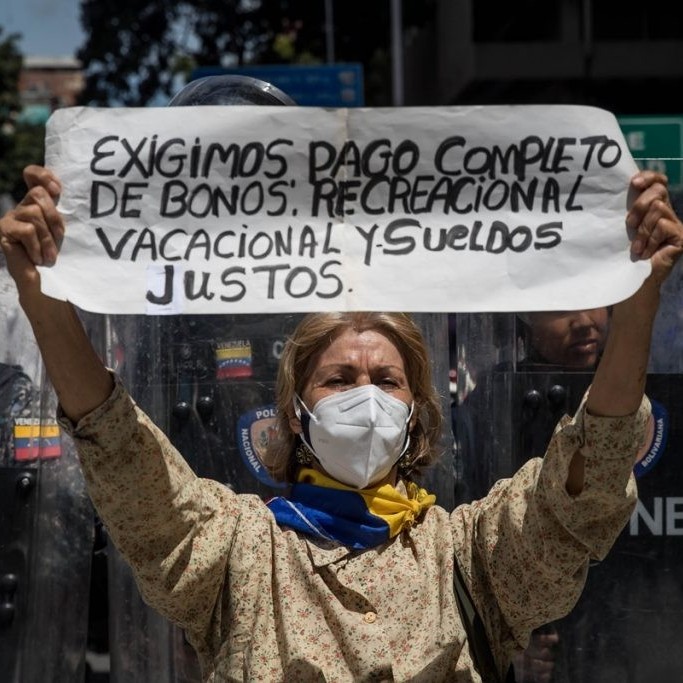 Diario Frontera, Frontera Digital,  TRABAJADORES DEL SECTOR PÙBLICO, PROTESTA NACIONAL, Nacionales, ,«Maduro, nos estás matando»: trabajadores del sector público 
se mantienen en protesta para exigir mejoras salariales