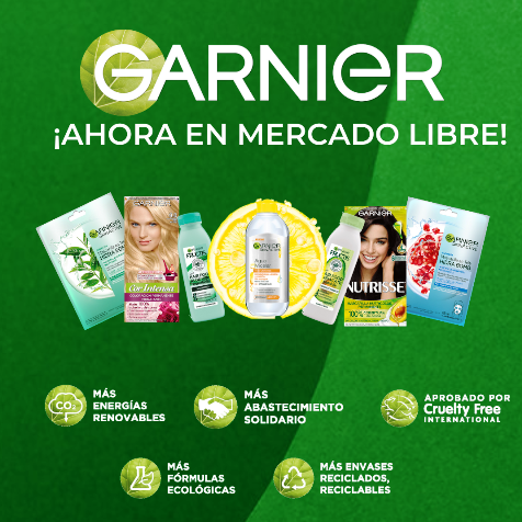 Diario Frontera, Frontera Digital,  GARNIER, LOREAL VENEZUELA, Entretenimiento, ,¡Garnier cada vez está más cerca de ti ahora, a través de MercadoLibre!