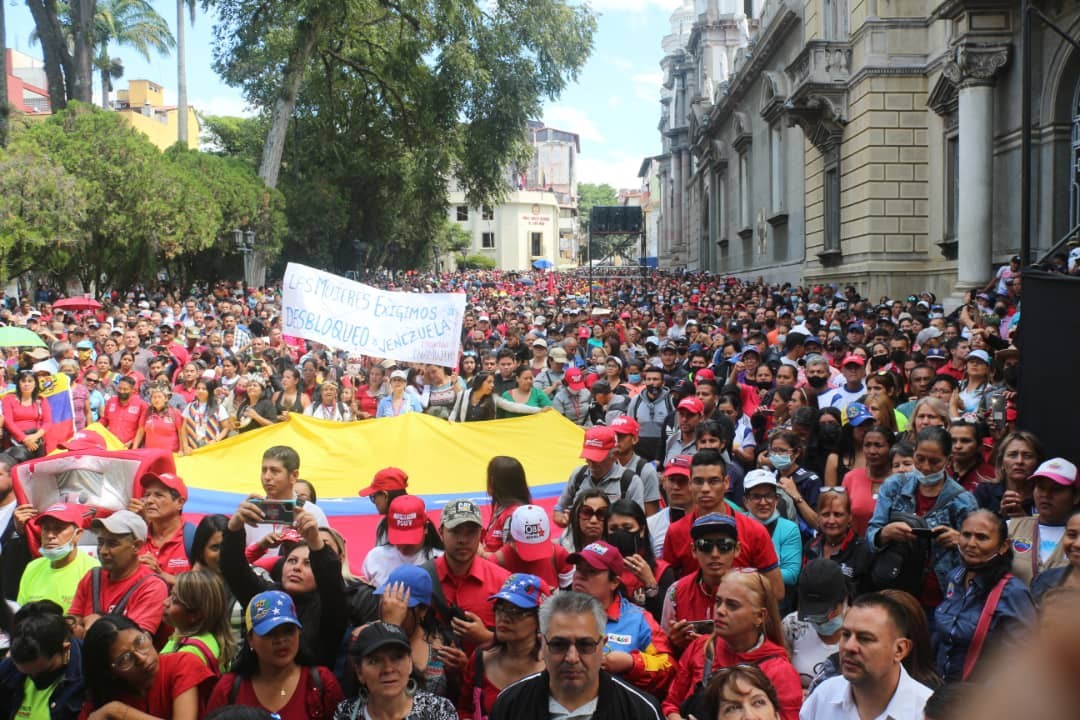 Diario Frontera, Frontera Digital,  Mérida alzó su voz patriota e, Politica, ,Mérida alzó su voz patriota en contra del bloqueo y las sanciones