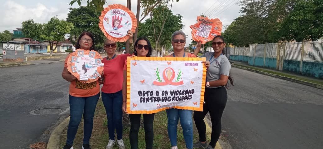 Diario Frontera, Frontera Digital,  IGUALDAD DE GÉNERO, ALBERTO ADRIANI, EL VIGÍA, El Vigía Panamericana, ,Immigaa realizó pancartazo “Naranja” en los semáforos de la Páez