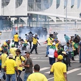 Diario Frontera, Frontera Digital,  BRASILIA, MANIFESTACIONHES, PROTESTAS, LULA, Internacionales, ,Al menos 46 heridos y centenares de detenidos en el asalto a las sedes 
de los tres poderes de Brasil por radicales de Bolsonaro