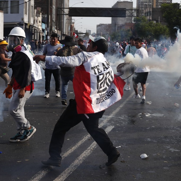 Diario Frontera, Frontera Digital,  LIMA, PERÚ, Internacionales, ,Miles de manifestantes de todo Perú 
exigen en Lima la renuncia de Boluarte