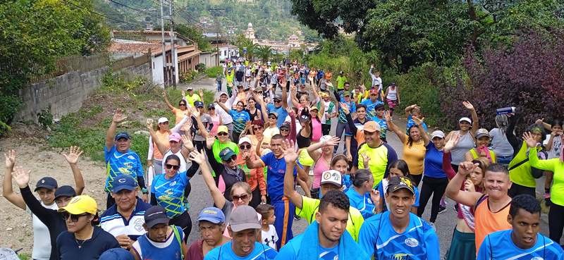 Diario Frontera, Frontera Digital,  CAMINATA RECREATIVA, ZEA, MUNICIPIO ZEA, MÉRIDA, Mocoties, ,Caminata recreativa en Zea reunió a más de 350 participantes