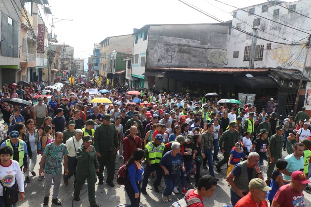 Diario Frontera, Frontera Digital,  MARCHA MÉRIDA, Politica, ,Merideños en unión cívico-militar marcharon por el Esequibo
