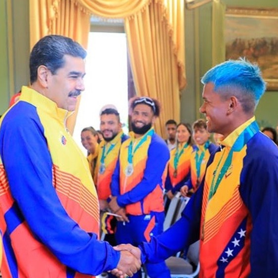 Diario Frontera, Frontera Digital,  PRESIDENTE NICOLÁS MADURTO, PANAMERICANOS, Nacionales, ,Presidente Maduro recibió con orgullo a la 
delegación de Juegos Panamericanos en Miraflores