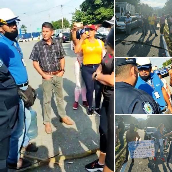 Diario Frontera, Frontera Digital,  SECTOR BUENOS AIRES, EL VIGÍA, El Vigía Panamericana, ,PROTESTANTES RECIBIERON RESPUESTAS DE AGUAS DE MÉRIDA EN EL VIGÍA