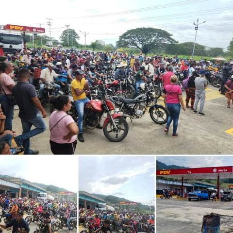 Diario Frontera, Frontera Digital,  ESTACIÓN DE SERVICIO LA RINCONADA, OBISPO RAMOS DE LORA, PANAMERICANA, MOTOS, PDVSA, El Vigía Panamericana, ,E/S LA RINCONADA ATENDIÓ A MÁS DE 500 MOTORIZADOS