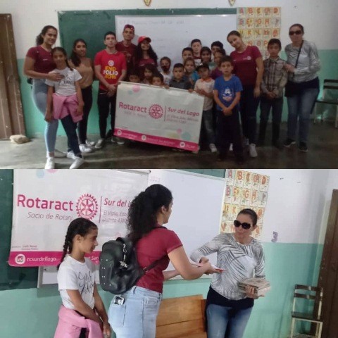 Diario Frontera, Frontera Digital,  Rotaract Sur del Lago, El Vigía Panamericana, ,Rotaract Sur del Lago realizó labor social
en escuela Guayabal de Santa Cruz de Mora
