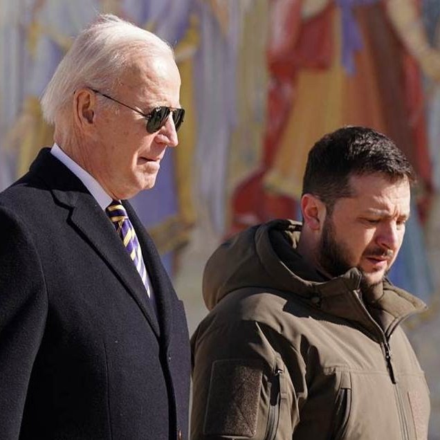 Diario Frontera, Frontera Digital,  JOE BIDEN, UCRANIA, Internacionales, ,Joe Biden visitó Kiev, prometió más ayuda militar y dejó un mensaje de apoyo ante la invasión rusa: “Ucrania resiste, la democracia resiste”
