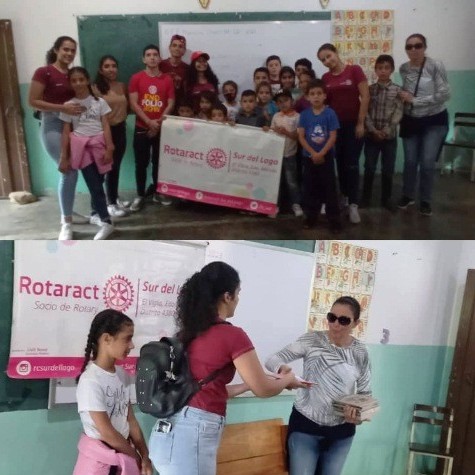 Diario Frontera, Frontera Digital,  Rotaract Sur del Lago, El Vigía Panamericana, ,Rotaract Sur del Lago realizó labor social
en escuela Guayabal de Santa Cruz de Mora