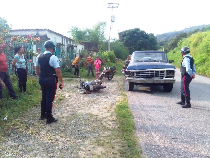 Diario Frontera, Frontera Digital,  ACCIDENTE, LA PALMITA, EL VIGÍA, Sucesos, ,Adolescente lesionado al ser impactando 
por un vehículo en La Palmita de El Vigía