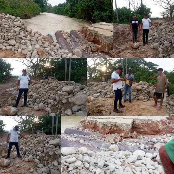 Diario Frontera, Frontera Digital,  PASO PROVISIONAL DE ONIA, ALCALDÍA DE ALBERTO ADRIANI, ESTADO MÉRIDA, El Vigía Panamericana, ,Alcaldía Alberto Adriani y productores de la zona 
reparan el paso provisional de Onia