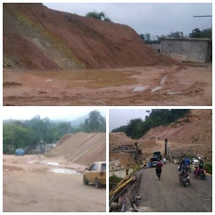 Diario Frontera, Frontera Digital,  PUENTE SOBRE EL RÍO ONIA, El Vigía Panamericana, ,Paralizan trabajos del puente 
sobre el río Onia de El Vigía