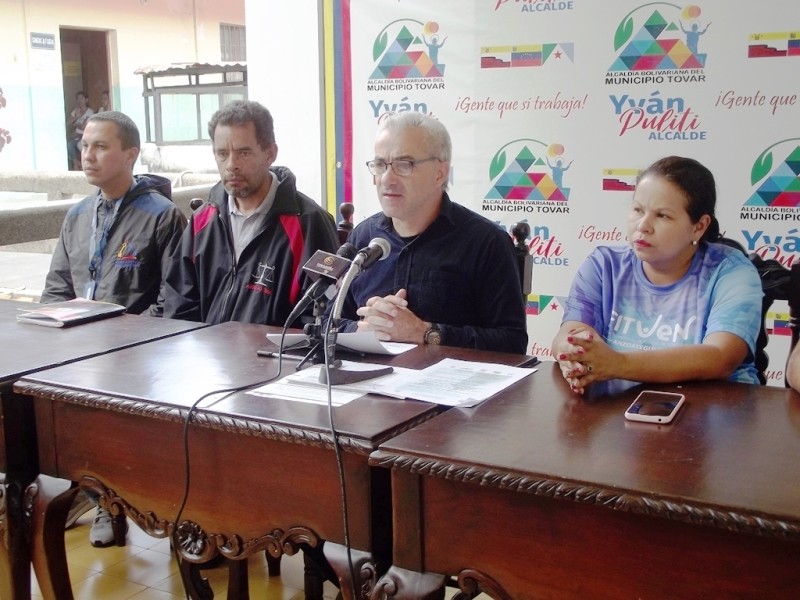 Diario Frontera, Frontera Digital,  Primera Vitrina Turística TOVAR, ALCALDÍA DE TOVAR, E STADO MÉRIDA, CORMETUR, Mocoties, ,Tovar: referente a nivel nacional al celebrar la Primera Vitrina Turística