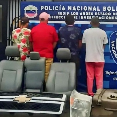 Diario Frontera, Frontera Digital,  PNB, ARAPUEY, Sucesos, ,PNB aprehendió a cuatro personas por desvalijar
 vehículos adscrito a la alcaldía de Arapuey
