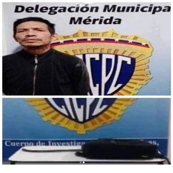 Diario Frontera, Frontera Digital,  Cicpc de Mérida, Sucesos, ,Cicpc de Mérida capturó a un ciudadano 
por hurto de material estratégico