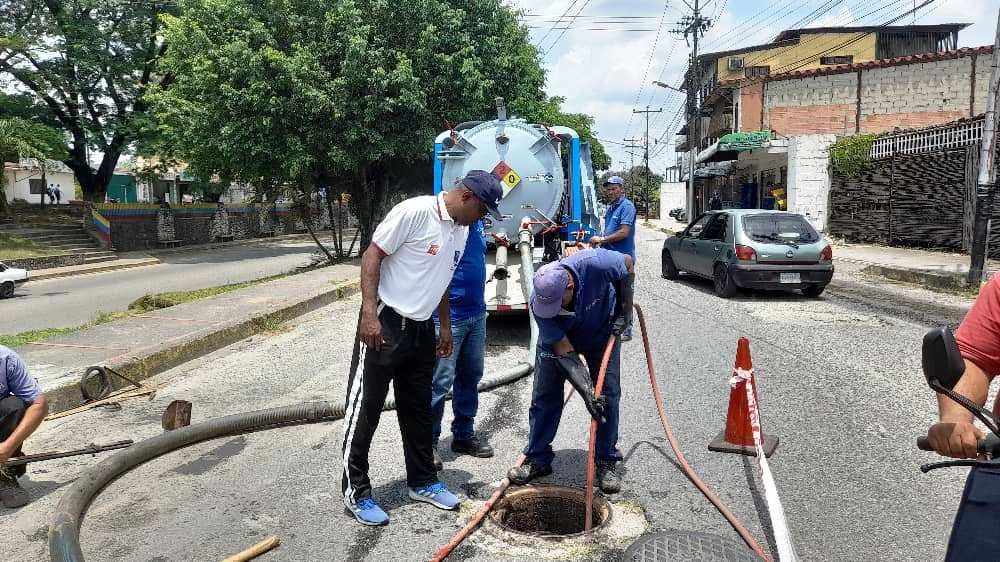 Diario Frontera, Frontera Digital,  colector aguas servidas, nueva bolivia, mérida, aguas de merida, El Vigía Panamericana, ,Equipo de Aguas de Mérida efectuó mantenimiento en 
colector de aguas servidas de Nueva Bolivia