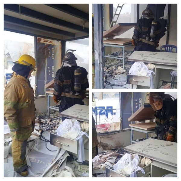 Diario Frontera, Frontera Digital,  INCENDIO LOCAL COMERCIAL, EL VIGÍA, Sucesos, ,Cuerpo de Bomberos indaga causa de un incendio
de un local comercial en El Vigía
