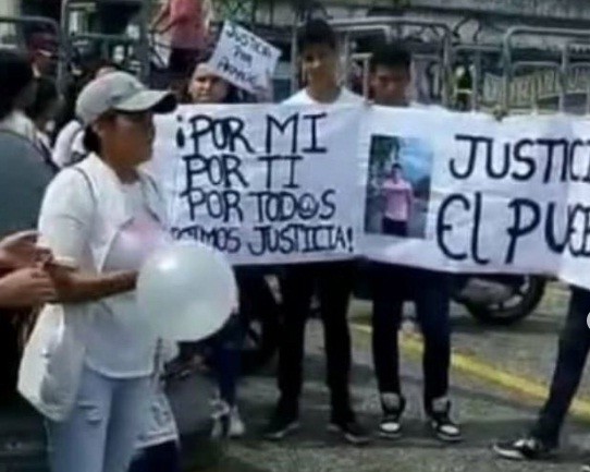 Diario Frontera, Frontera Digital,  FISCALÍA, CAJA SECA, FAMILIARES ANYELO, Sucesos, ,Familiares protestaron frente a la Fiscalía 
exigiendo justicia por el asesinato de Anyelo en Caja Seca