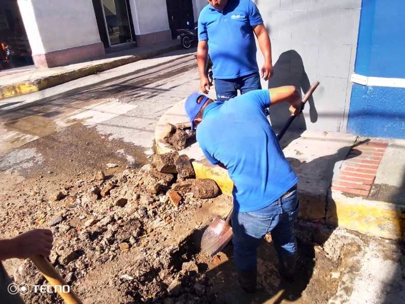 Diario Frontera, Frontera Digital,  ALCALDÍA DE TOVAR, AGUAS DE MÉRIDA, Mocoties, ,Alcaldía de Tovar y Aguas de Mérida 
realizan reparaciones de tubería en varios sectores