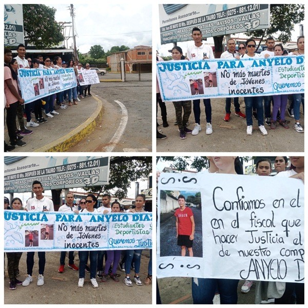 Diario Frontera, Frontera Digital,  PREOTESTA, EL VIGÍA, CIRCUITO JUDICIAL EL VIGÍA, Sucesos, ,Familiares y amigos de Anyelo Díaz protestaron 
exigiendo justicia y cárcel para los asesinos