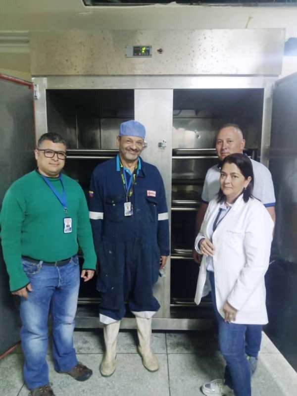 Diario Frontera, Frontera Digital,  CAVA IMORGUE IAHULA, JEHYSON GUZMÁN, NELLYS MOLINA, Salud, ,Gobernador Jehyson Guzmán entregó reparada cava de la morgue del Iahula