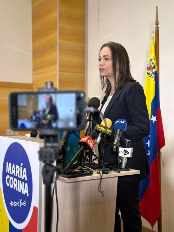 Diario Frontera, Frontera Digital,  MARÍA CORINA MACHADO, VENTE VENEZUELA, Politica, ,María Corina a Maduro: Tú no vas a escoger 
al candidato que te derrote en 2024