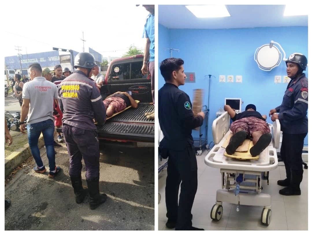 Diario Frontera, Frontera Digital,  LESIONADOS, EL VIGÍA, Sucesos, ,Dos adultos y una niña lesionados
en colisión y vuelco entre dos motos en El Vigía