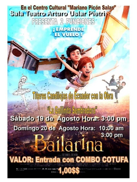 Diario Frontera, Frontera Digital,  Centro Cultural Mariano Picón Salas, FUNCIONES DE CINE, EL VIGÍA, El Vigía Panamericana, ,Centro Cultural Mariano Picón Salas
invita a dos funciones de cine en El Vigía