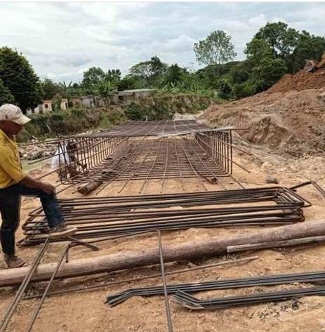 Diario Frontera, Frontera Digital,  PUENTE ONIA, ESTRIBOS, El Vigía Panamericana, ,Jehyson Guzmán y Ministerio de Transporte avanzan con estribos y pilotes de puente Onia
