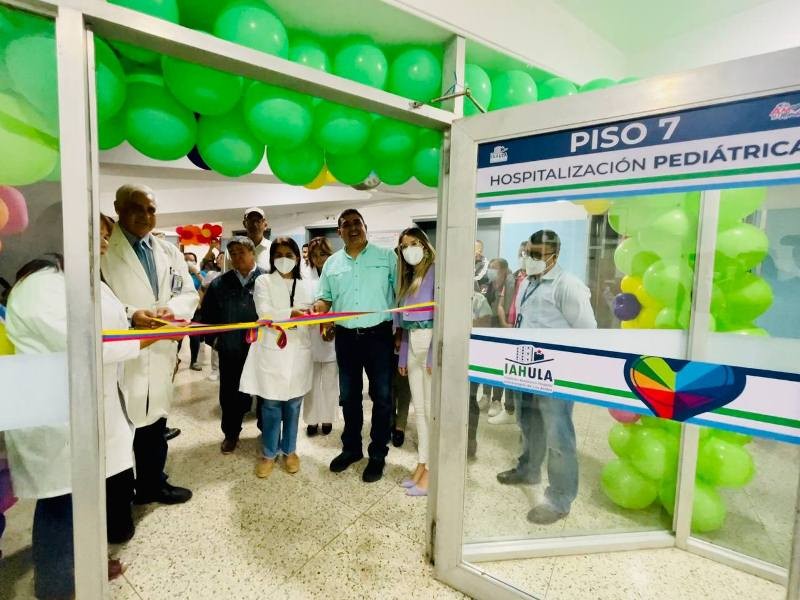 Diario Frontera, Frontera Digital,  rehabilitado el piso 7 del Iahula, JEHYSON GUZMÁN, IAHULA, Salud, ,Gobernador Jehyson Guzmán entregó rehabilitado el piso 7 del Iahula