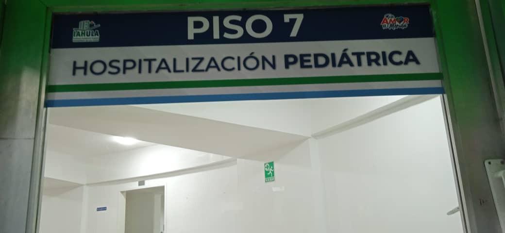 Diario Frontera, Frontera Digital,  PISO 7 DEL IAHULA, Salud, ,Piso 7 del Iahula tiene capacidad de atención para 300 niños