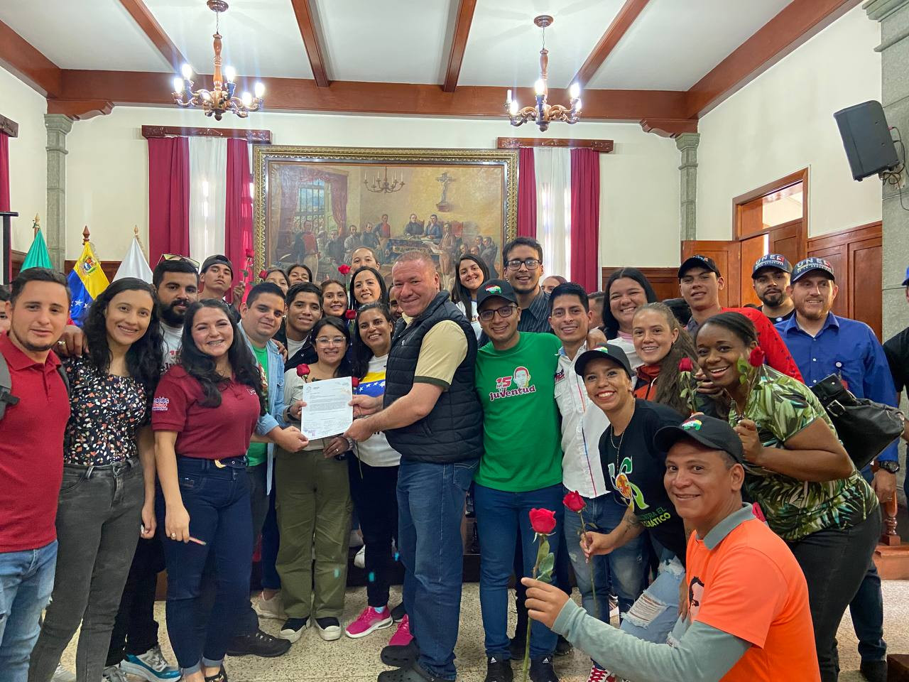Diario Frontera, Frontera Digital,  Politica, ,Alcalde Jesús Araque realizó homenaje al Líder de la Juventud Robert Serra