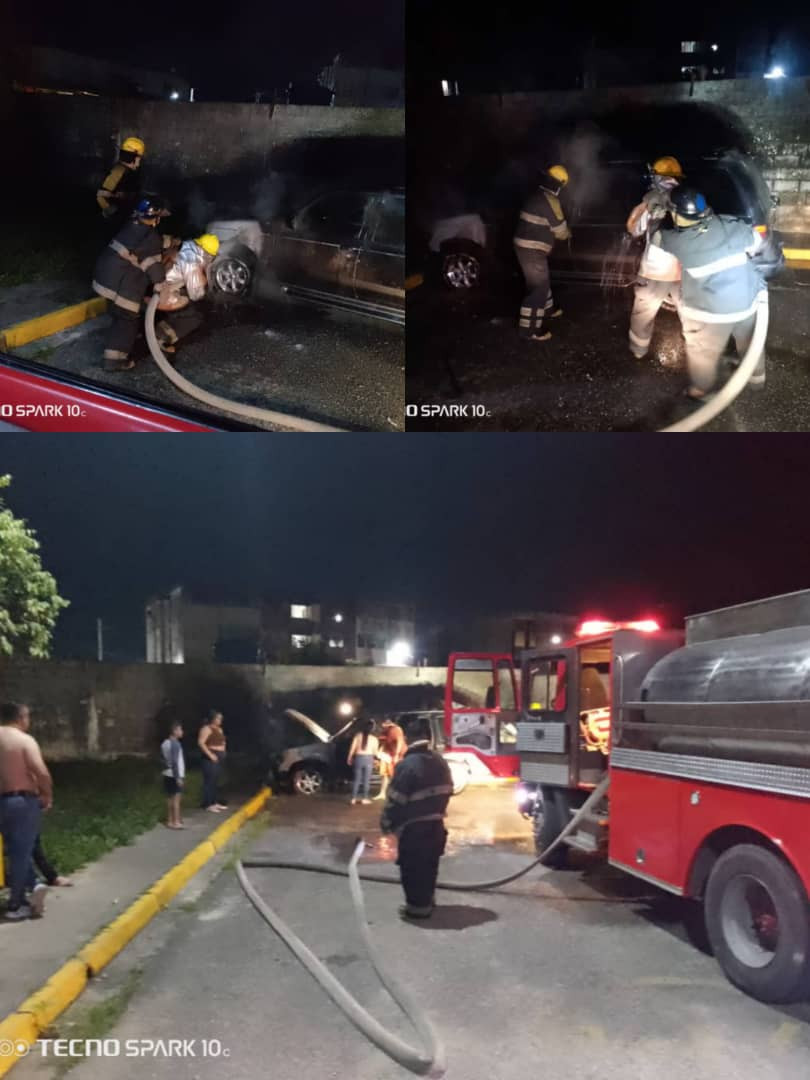 Diario Frontera, Frontera Digital,  El Vigía Panamericana, ,Cuerpo de Bomberos indaga causa del incendio de vehículo en El Vigía