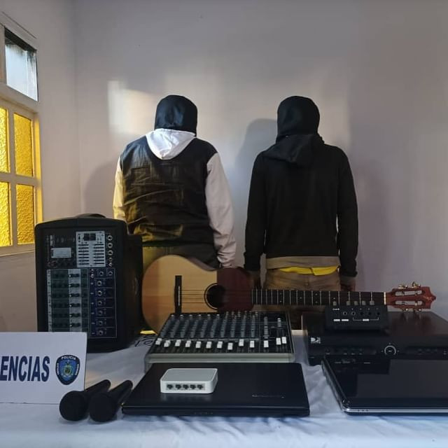 Diario Frontera, Frontera Digital,  Sucesos, ,Policía de Mérida capturó en tiempo record a "Nerio” y “Ubaldo” por hurto de instrumentos de la Coral de Faces-ULA