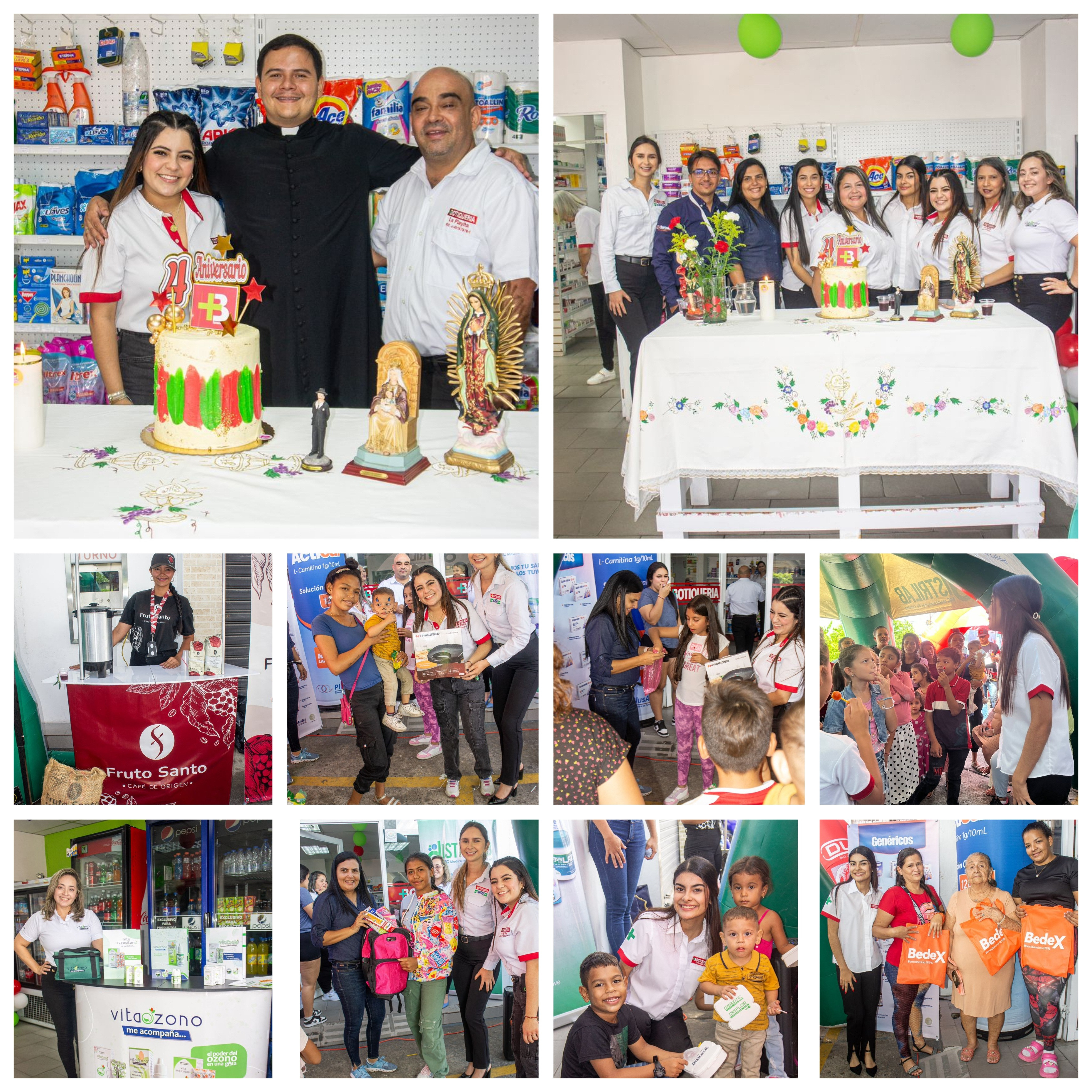 Diario Frontera, Frontera Digital,  El Vigía Panamericana, ,La Botiquería Farmacia celebró su cuarto aniversario con una actividad social en La Playita de El Vigía