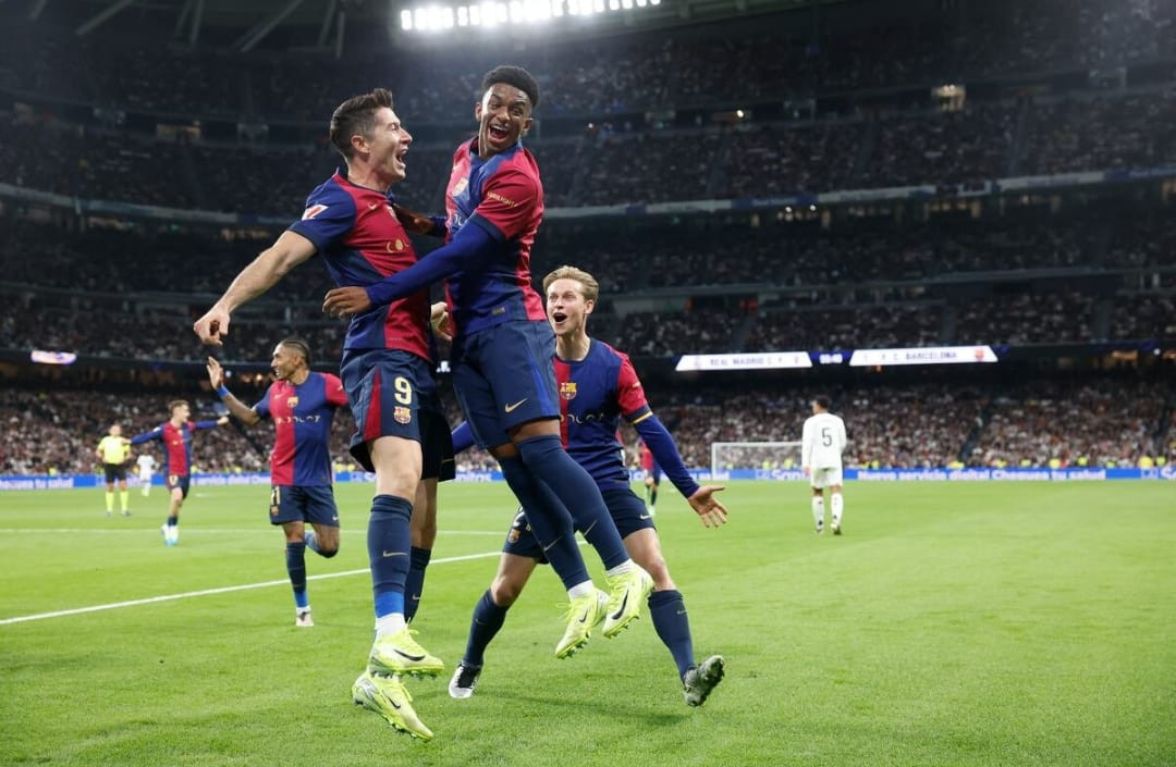 Diario Frontera, Frontera Digital,  Deportes, ,El Barcelona golea 4-0 al Madrid en el Bernabéu y estira a 6 puntos su diferencia en la Liga