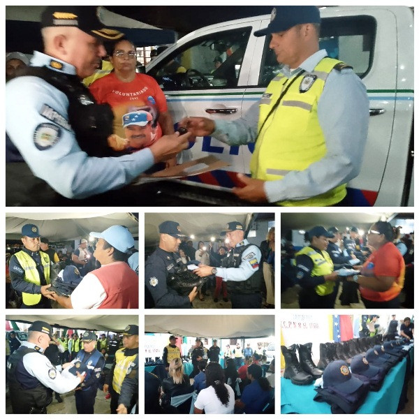 Diario Frontera, Frontera Digital,  El Vigía Panamericana, ,Comandancia de la Policía dotó de uniformes 
y una patrulla a la policía de El Vigía