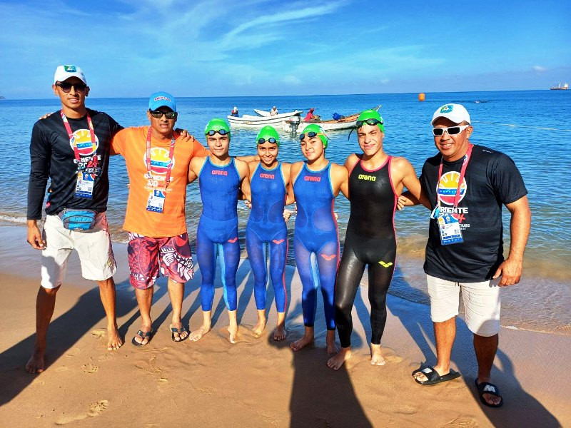 Diario Frontera, Frontera Digital,  Deportes, ,Relevo merideño de aguas abiertas 4x1500 metros se quedó con el quinto lugar