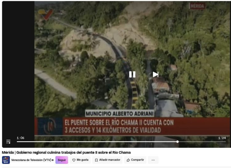 Diario Frontera, Frontera Digital,  El Vigía Panamericana, ,Puente Chama II a la espera de ser concluido