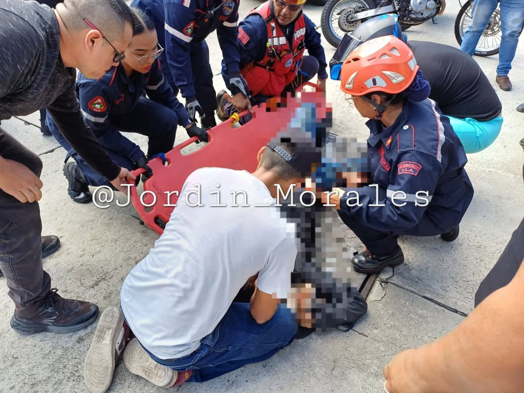 Diario Frontera, Frontera Digital,  Sucesos, ,Motorizado herido tras hecho vial en Mérida