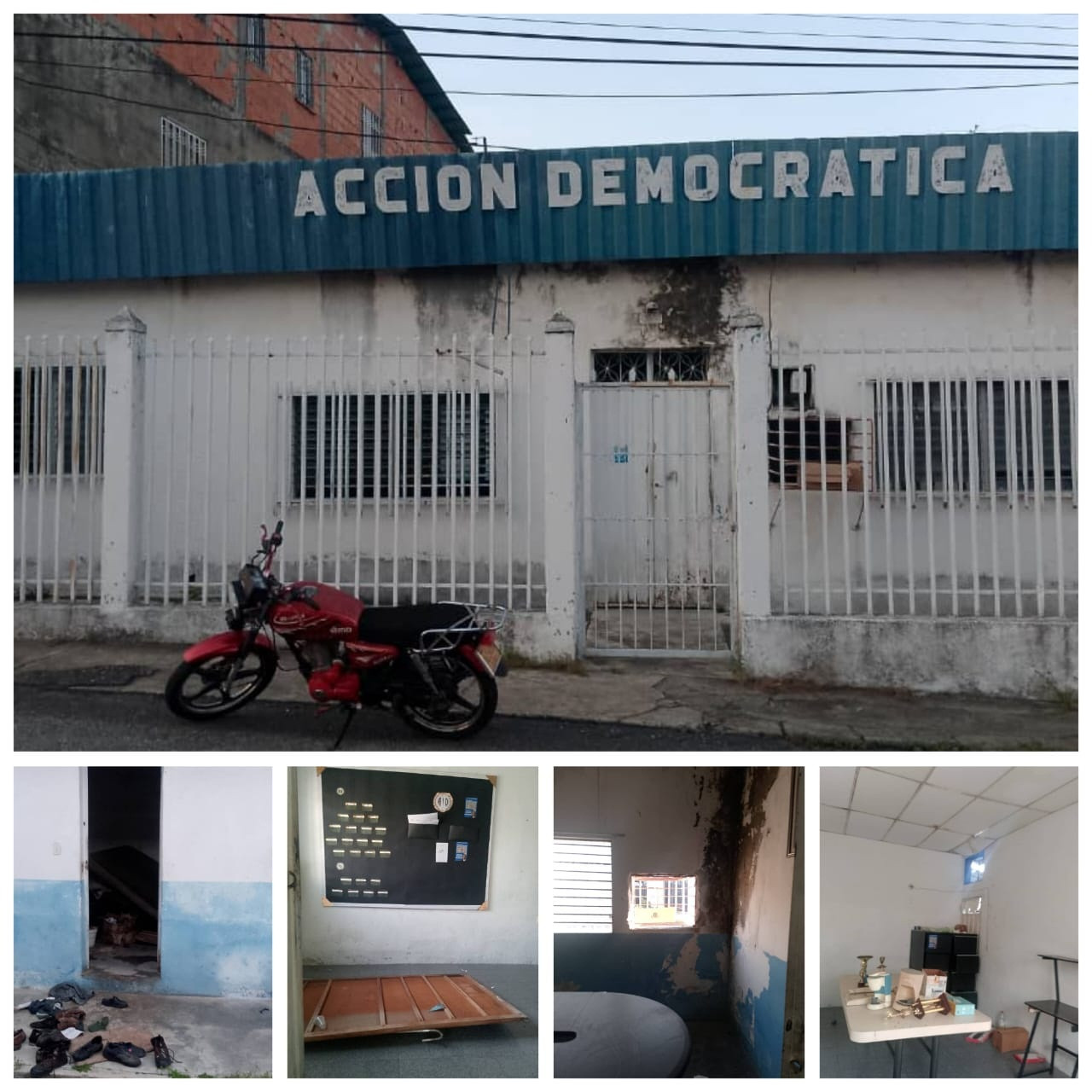 Diario Frontera, Frontera Digital,  El Vigía Panamericana, ,Desconocidos hurtaron sede del partido Acción Democrática en El Vigía