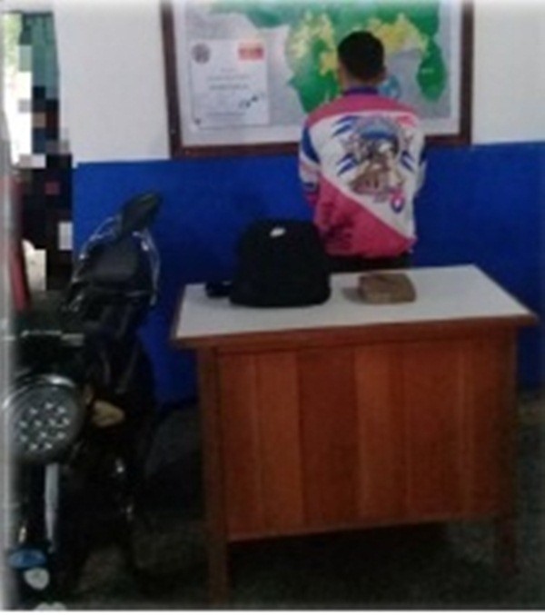 Diario Frontera, Frontera Digital,  Sucesos, ,Policía incautó a mototaxista 500 gramos 
de presunta marihuana en peaje de El Vigía