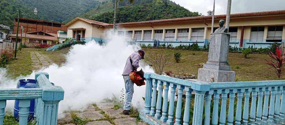 Diario Frontera, Frontera Digital,  Mocoties, ,Realizan jornada de fumigación en las Instituciones Educativas de  Zea