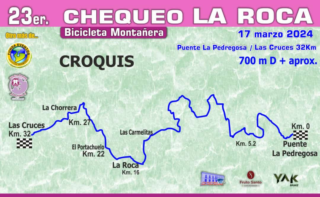 Diario Frontera, Frontera Digital,  Entretenimiento, ,La Casa de la Cultura anuncia 23ª edición del Chequeo a la Roca en bicicleta montañera