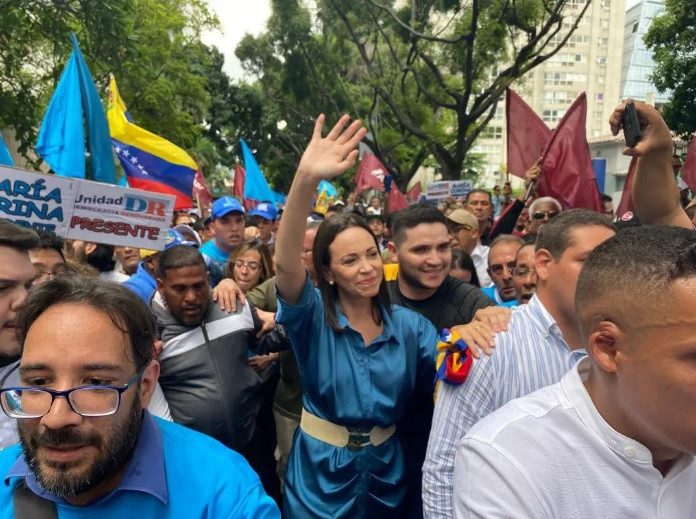 Diario Frontera, Frontera Digital,  Politica, ,Machado retoma campaña con visitas a estados Yaracuy y Aragua