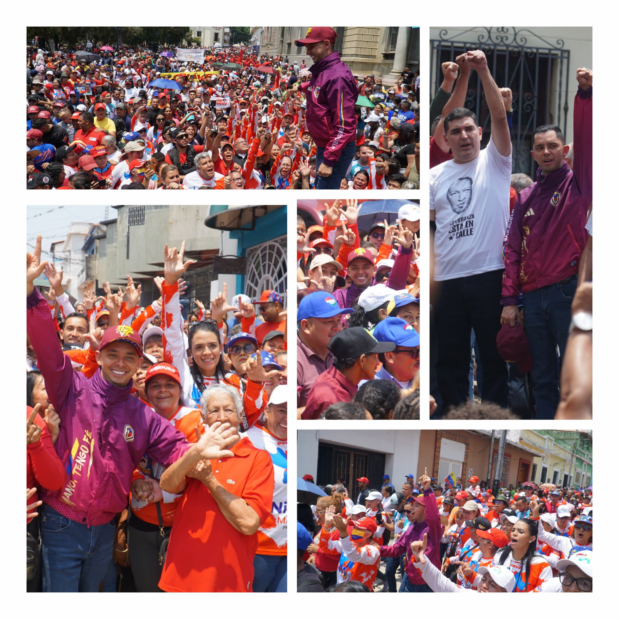 Diario Frontera, Frontera Digital,  Politica, ,Municipio Libertador de Mérida marchó para celebrar 22 años de la victoria del pueblo con restitución del Presidente Hugo Chávez al Poder