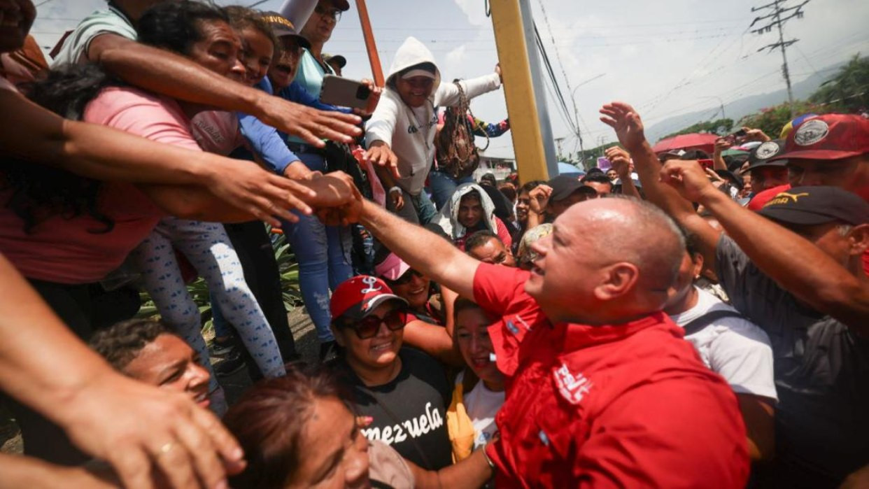 Diario Frontera, Frontera Digital,  Politica, ,Cabello dijo que "El 28J vamos a tener la más grande victoria revolucionaria en homenaje a Chávez"