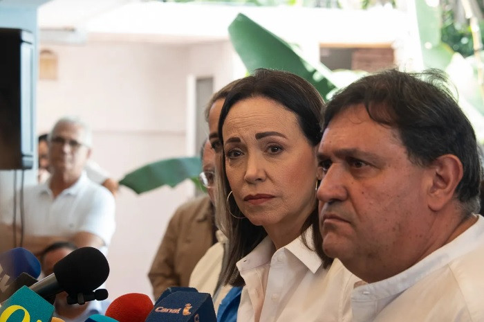 Diario Frontera, Frontera Digital,  Politica, ,María Corina Machado exige la liberación de Alviárez y Hernández, tras 40 días detenidos