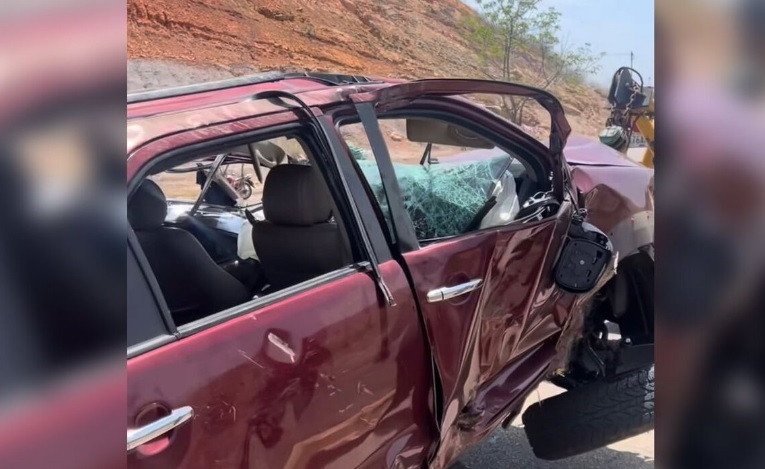 Diario Frontera, Frontera Digital,  Sucesos, ,Esposa del gobernador del estado Sucre presentó lesiones tras accidente vial